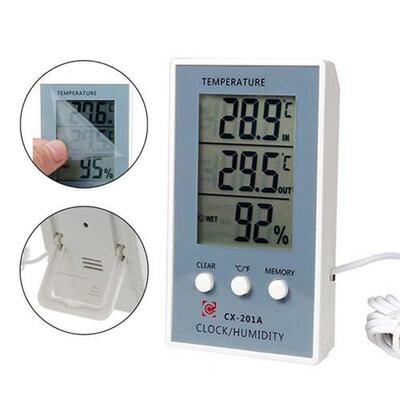LCD Thermometer Hygrometer Temperature Humidity Measurer Tes