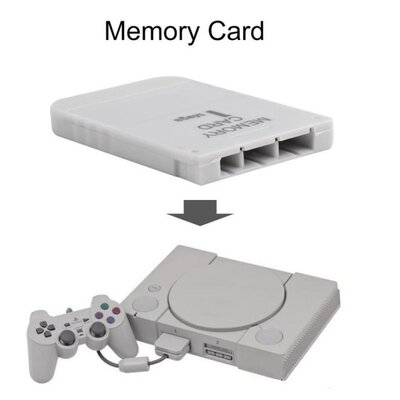 Memory Card For PS1 1Mega Memory Card  for PlayStation1 game