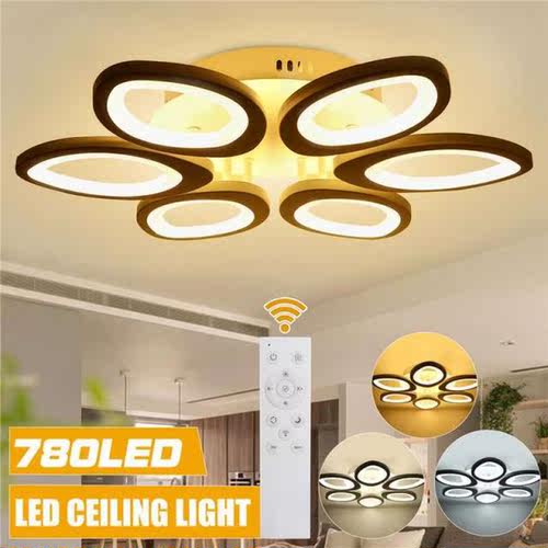 300W 780led Post Modern LED Ceiling Lights Remote control fo