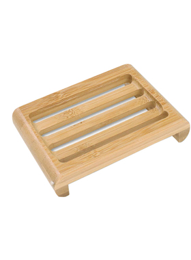 2pcs Bamboo Soap Holder Wooden Soap Dish Wood Soap Case