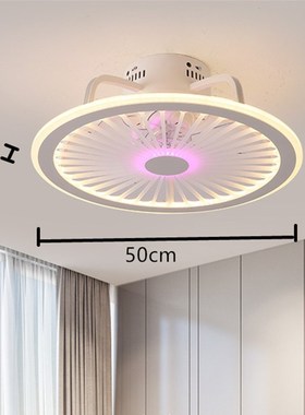 bluetooth lamp smart ceiling fan lamp with lights remote con