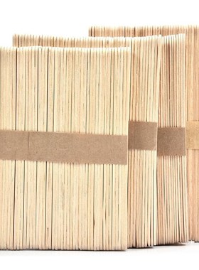 Wholesale 50pcs Wooden Popsicle Stick Kids Hand Crafts Art I