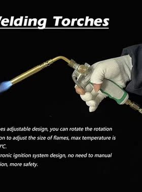 MAPP Electronic Ignition Welding Torches Flames Adjustable B
