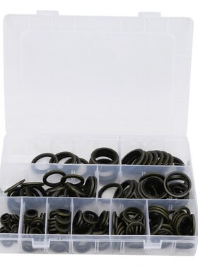 180pcs M6-M24 Oil Drain Screw Gasket Washer Set Bonded Seali