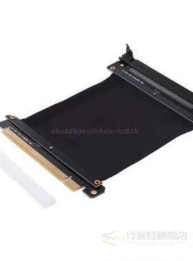 PCI Express 16x Flexible Cable Riser Card Extension Port Ada