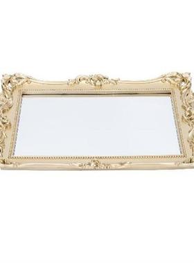 1pc Serving Tray Cosmetics Storage Plate Blank Trinket Dish