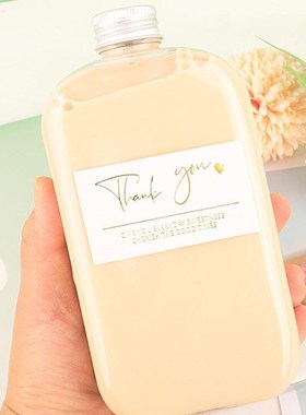 800pcs/lot Gilded hank you sticker golden retro sealing stic