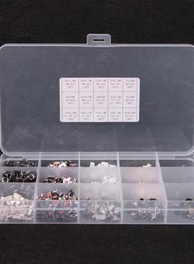 750 Pcs 15 Value Tactile Push Button Switch Micro Switch Mom