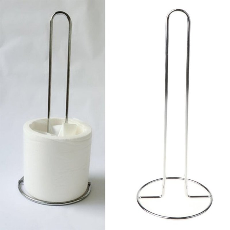 Toilet Roll Kitchen Stand Tissue Table Bathroom Paper Holder
