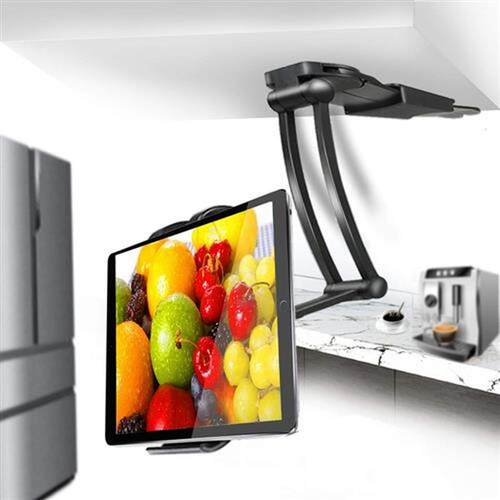 Rotating Portable Monitor Wall Desk Metal Stand Fit Below 1