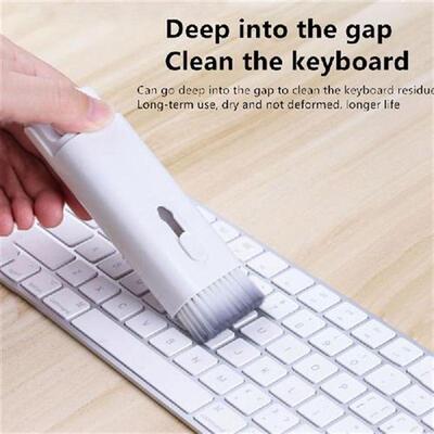 7-in-1 Computer Keyboard Cleaner Brush Kit Earphone