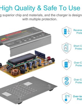 Haisito HB6 80W Battery Charger Lipo NiMh Li ion Ni Cd Digi