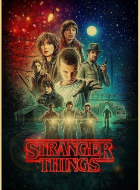 2019 New Stranger Things Season 3 Posters TV Movie kraft pap