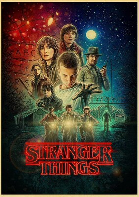 2019 New Stranger Things Season 3 Posters TV Movie kraft pap