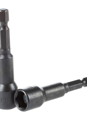 2Pcs 1/4 Shank Magnetic 10mm Socket Wrench Hex Nut Driver Bi