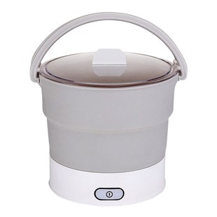 Foldable Electric Portable Hot Pot Cooker Kettle Steamer Boi