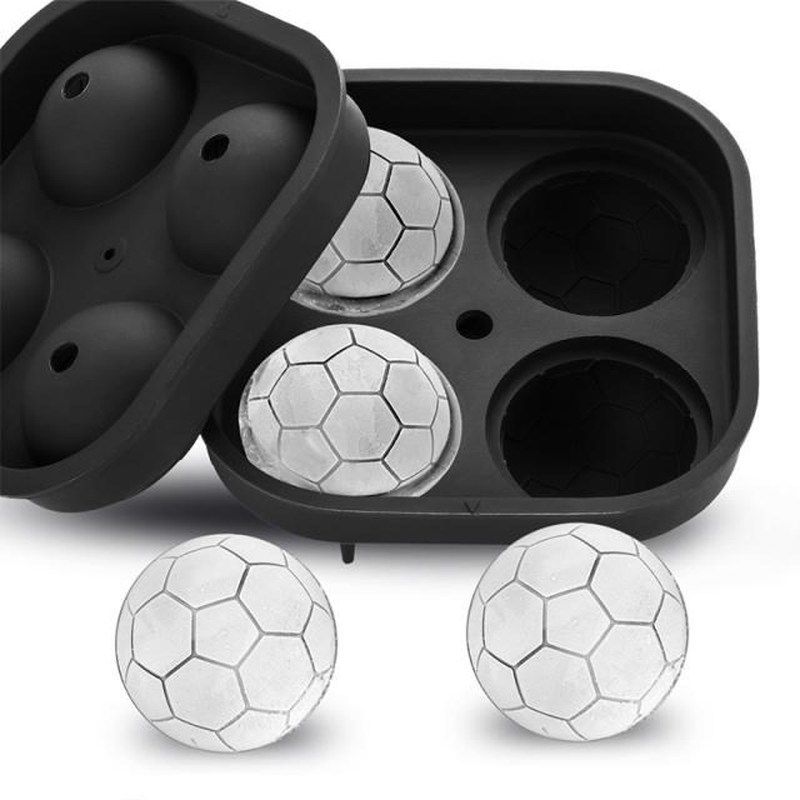 Whiskey Ice Cube Maker football Mold Mould Brick Round Bar A图片