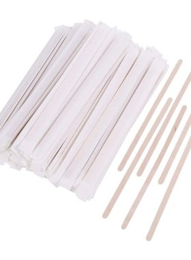 Individually Wrapped Wood Coffee Stir Sticks 7.5Inch- 500 Pa