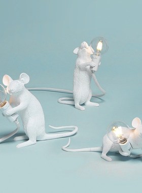 Nordic Design Mouse Lamp Table Lights Bed Side Decor Luminar