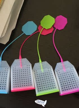 1 PC Hot Selling Bag Style Silicone Tea Strainer Herbal Spic