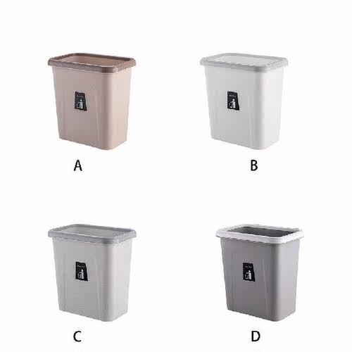 Hanging Desktop Waste Bin Trash Reusable Kitchen Rubbish