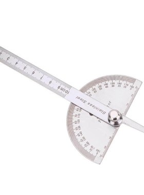 Protractor Angle Ruler Stainless Steel Round Head Digital An