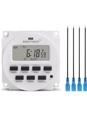 Digital Timer Switch 7 Days Weekly Programmable Time Relay C