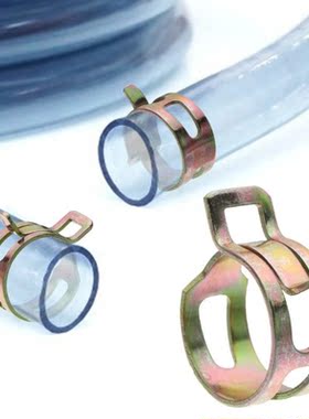 100Pcs/set 6-20mm Vacuum Spring Fuel Oil Water Hose Clip Pip