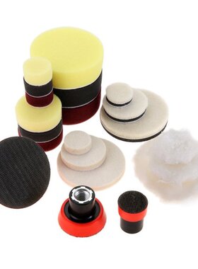 7 Pcs 1/2/3 Inch Drill Buffing Polish Pad Polishing Kit with