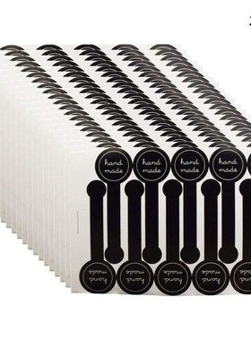 200pcs Hand Made Pastry Mooncake Seal Sticker Strip Package