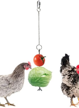 Pet Parrot Stainless Steel Feeder Fruit Corn Fork Toys Chick