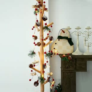 2M 20 LED Pinecones Christmas String Light Wedding Garland L