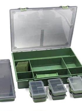Fishing Lure Storage Boxes Set Bait Cases Kit Fishing