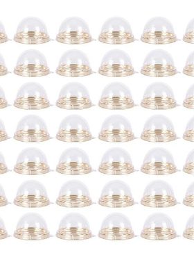 100pcs plastic dome boxes moon cake packing containers