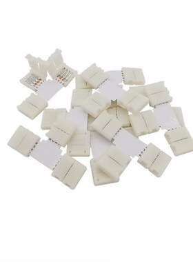 5/2Pcs T Shape 4 PIN 10mm Solderless LED Strip Corner Rright