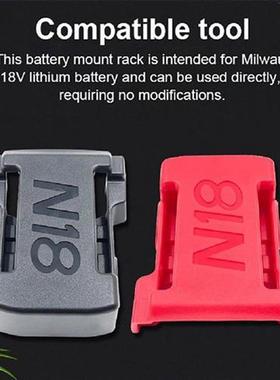 5 Pieces Drill 18V Lithium Batteries Storage Rack Holder