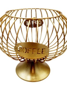 Coffee Capsule Storage Basket Coffee Pod Holder Goblet Coffe