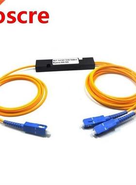 10pcs1310/1550nm Dual Window 50/50 Ratio SC/UPC ABS Box Type