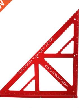 Measuring Tool 45° 90° Triangle Ruler 16&amp