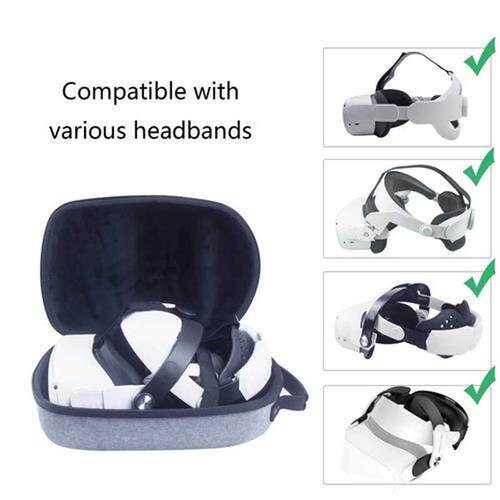 Classic Style Hard Shells Compatible with Oculus Quest 2 Hea
