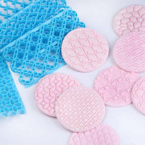 Cute Fondant Cake Pastry Art Embossing Biscuit Cutter Mould