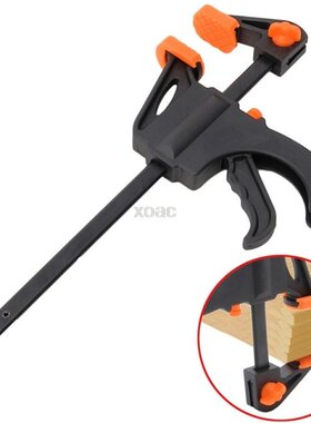 4 Inch Wood-Working Bar Clamp Quick Ratchet Release Speed Sq