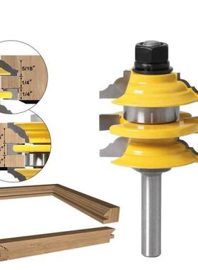 1 PCS 8MM Shank Rail & Stile Router Bit Ogee Stacked Woo