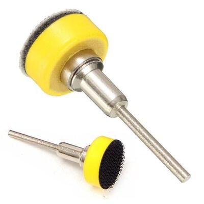 Abrasives 1 Hook & Loop Backer 1/8-inch Shank & 100P