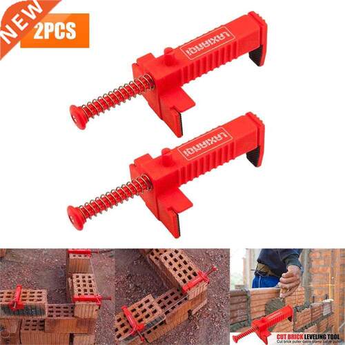 Alloet 1Pair Wire Drawer Bricklaying Tool Fixer for Building