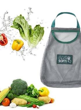 Garlic Onion Hanging Storage Bag Fruit Vegetable Breathable