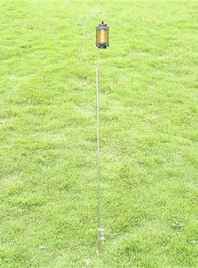 Foldable Lantern Stand Aluminum Alloy Portable Lamp Holder