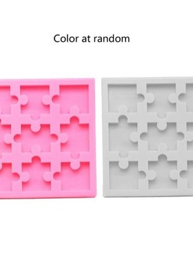 Puzzle Piece Resin Mold Silicone Puzzle Crayons Maker Silico