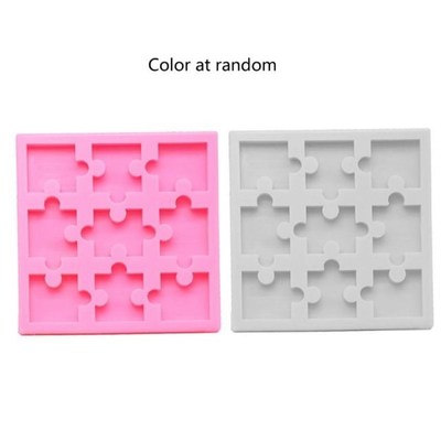 Puzzle Piece Resin Mold Silicone Puzzle Crayons Maker Silico