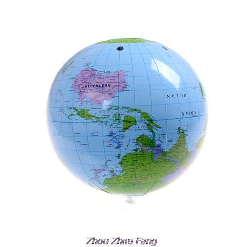40CM Early Educational Inflatable Earth World Geography Glob